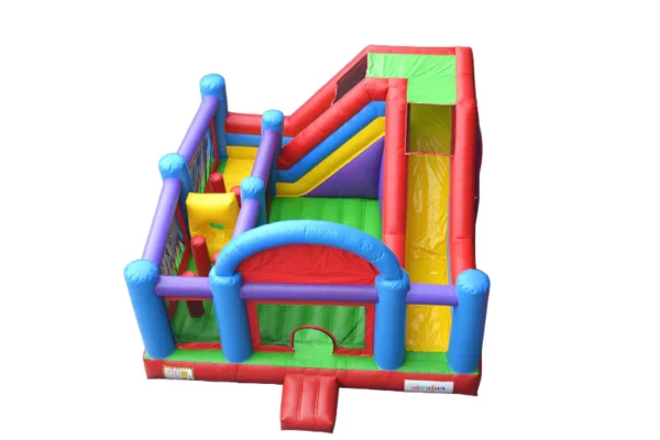 The jump, slide and run combo